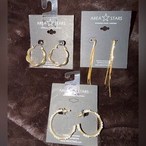 Area Stars Earring bundle